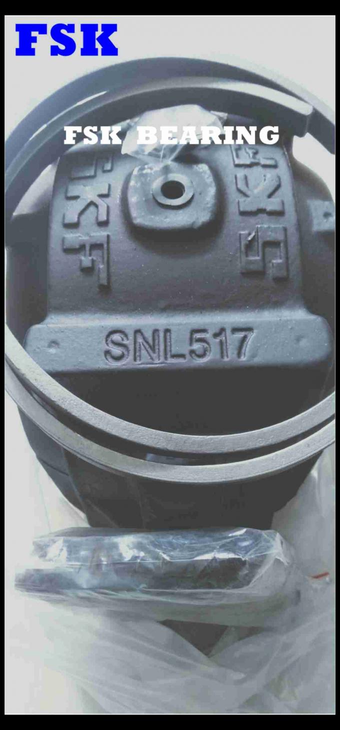 SNL515 - 612 पिलो ब्लॉक बियरिंग्स हाउसिंग स्प्लिट प्लमर कास्ट आयरन स्टील 1